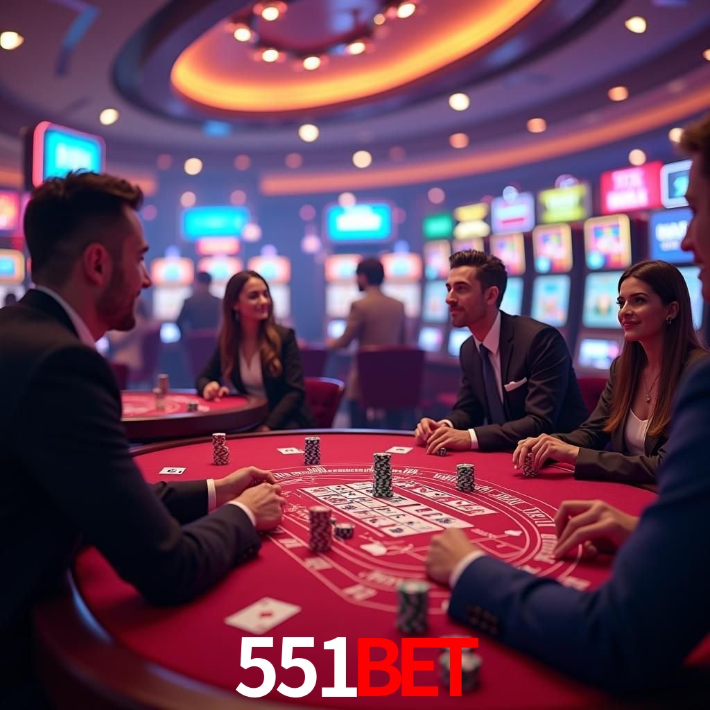 A Experiência Imersiva dos Cassinos Ao Vivo no 551BET